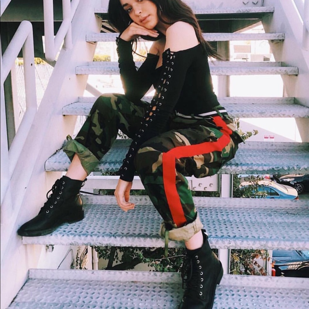 LF Lace Up Bodysuit - Picture 1 of 1